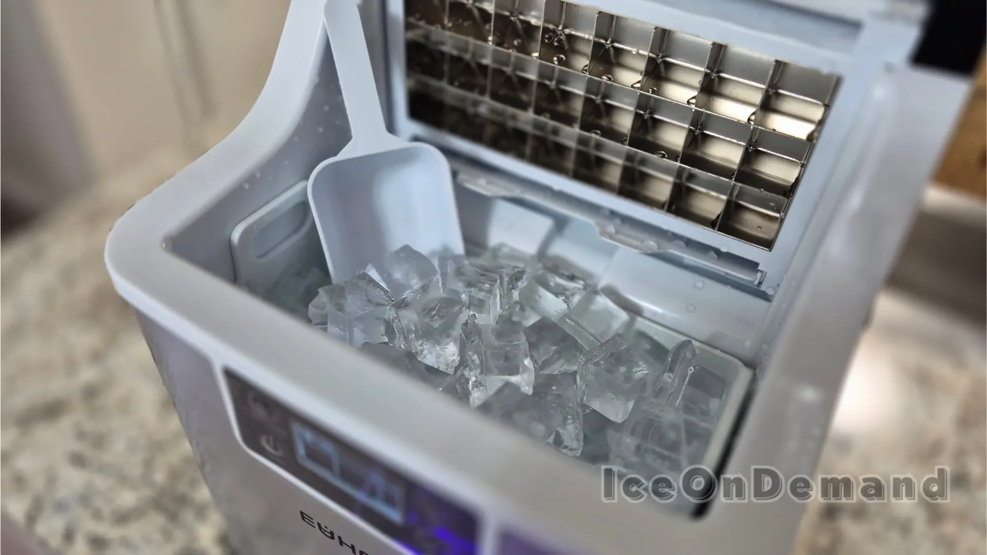 countertop clear ice maker machine
